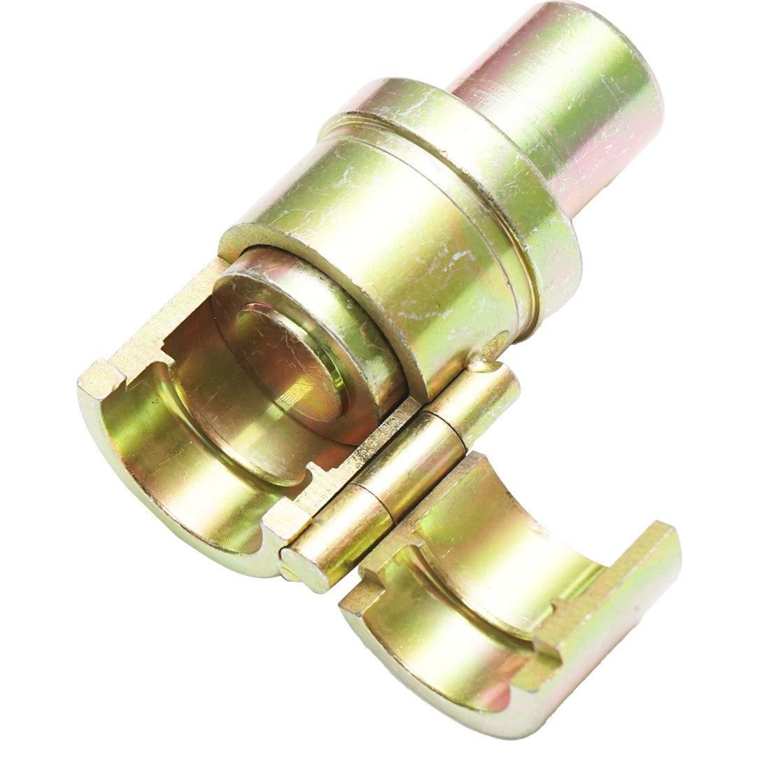 Tool for crimping, bending flexible corrugated stainless steel pipe DN25